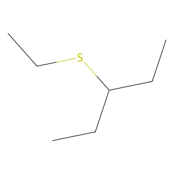 2D Structure of 3-(Ethylsulfanyl)pentane