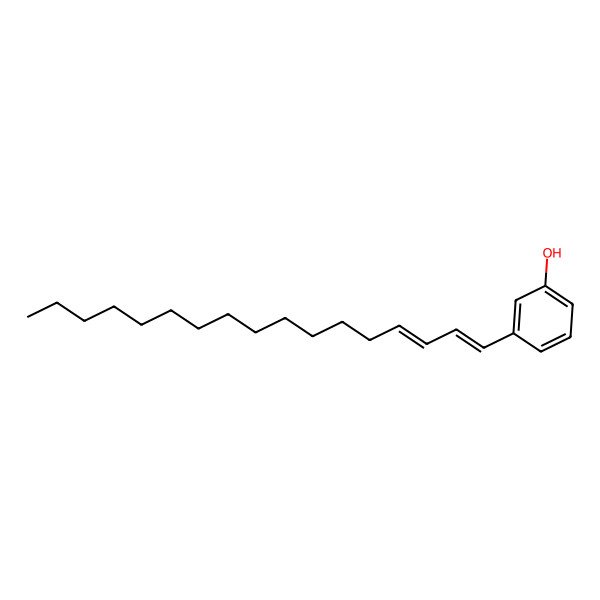 2D Structure of 3-Heptadeca-1,3-dienylphenol 2D Structure of 3-Heptadeca-1,3-dienylphenol