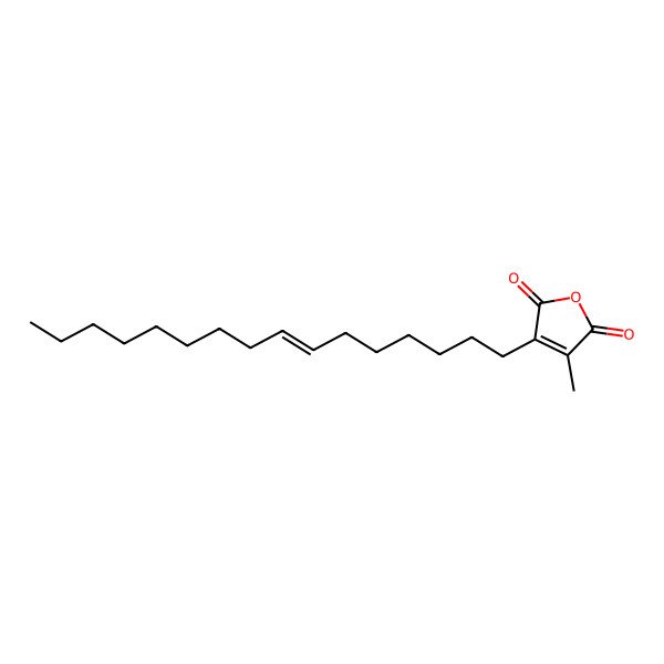 2D Structure of 3-Hexadec-7-enyl-4-methylfuran-2,5-dione