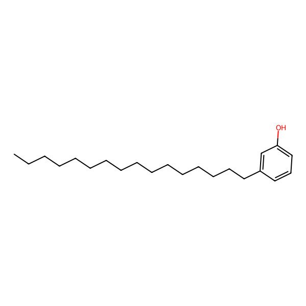 2D Structure of 3-Hexadecylphenol