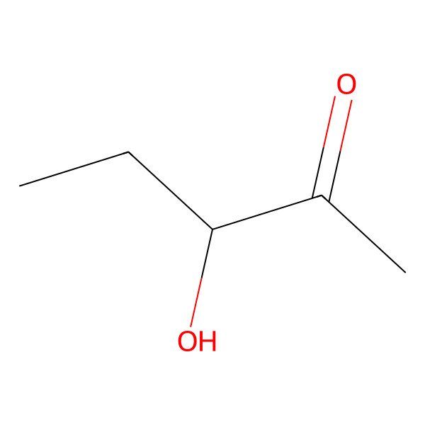 2D Structure of 3-Hydroxy-2-pentanone