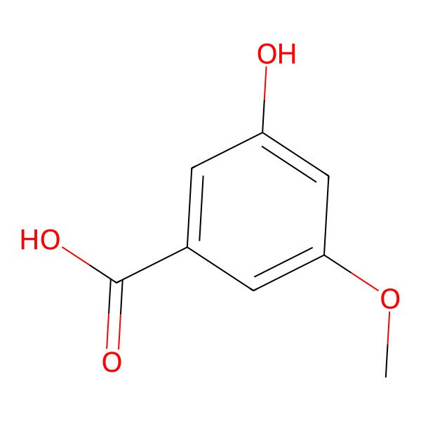 2D Structure of 3-Hydroxy-5-methoxybenzoic acid