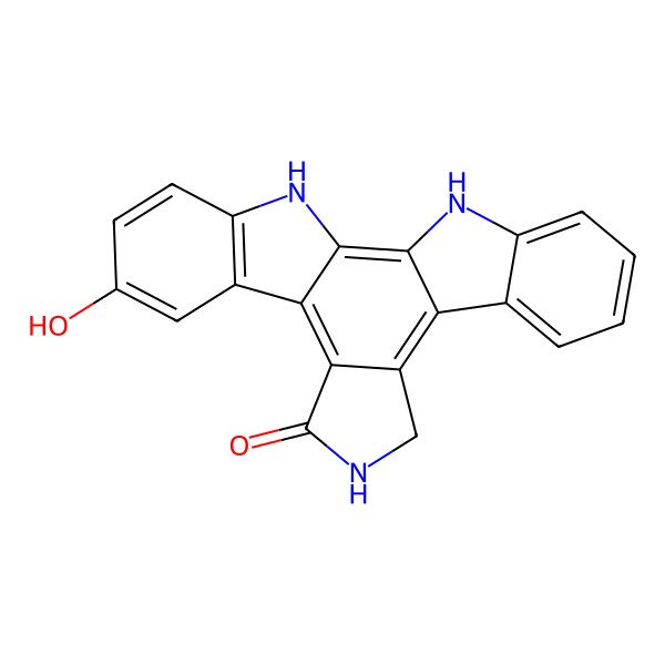 2D Structure of 3-hydroxy-K252c