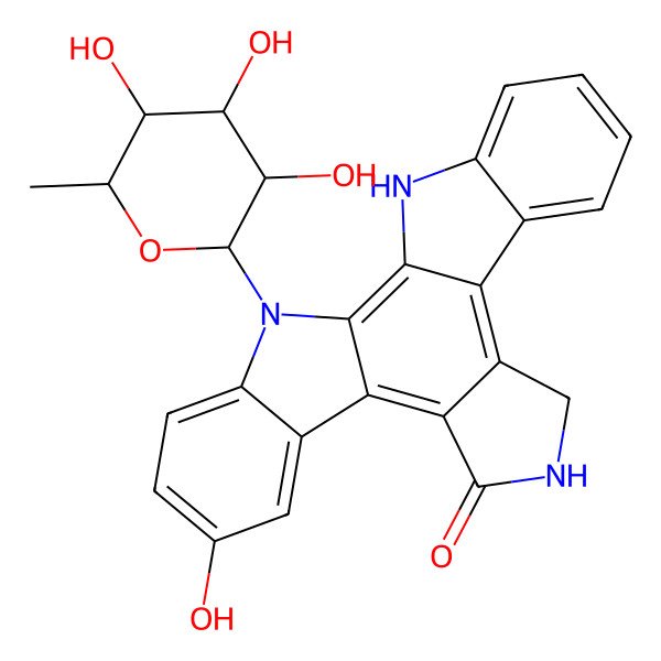 2D Structure of 3-hydroxy-K252d