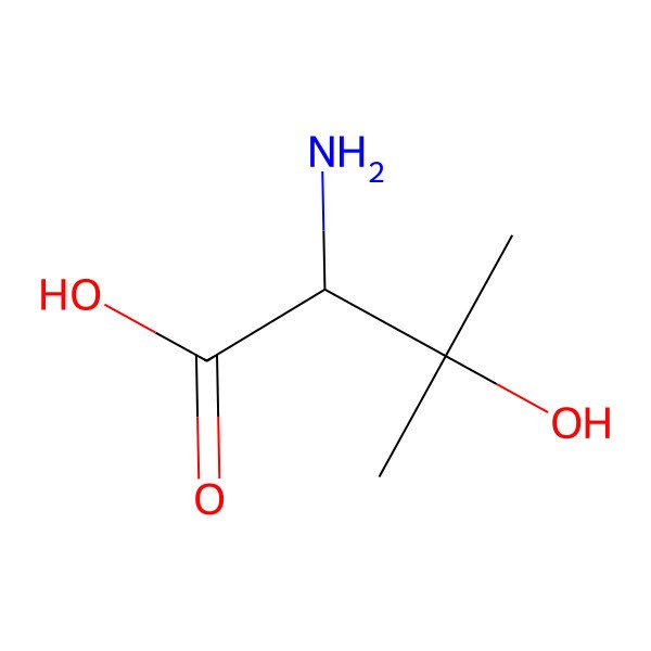 2D Structure of 3-Methyl-L-threonine