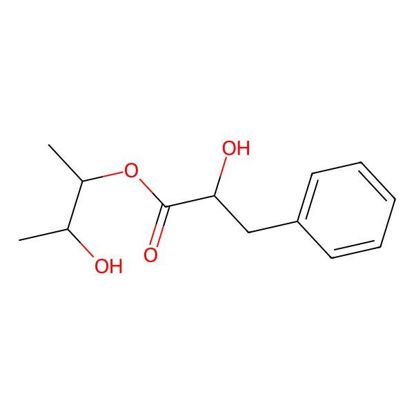 2D Structure of 3-Hydroxybutan-2-yl 2-hydroxy-3-phenylpropanoate