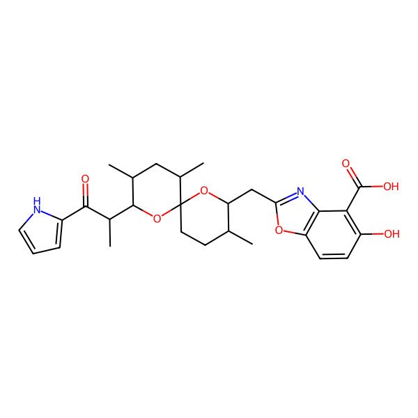 2D Structure of 3-Hydroxycezomycin