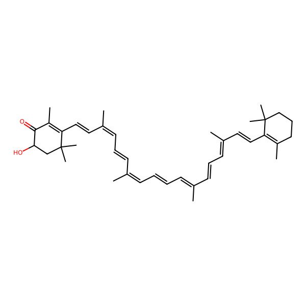 2D Structure of 3-Hydroxyechinenone