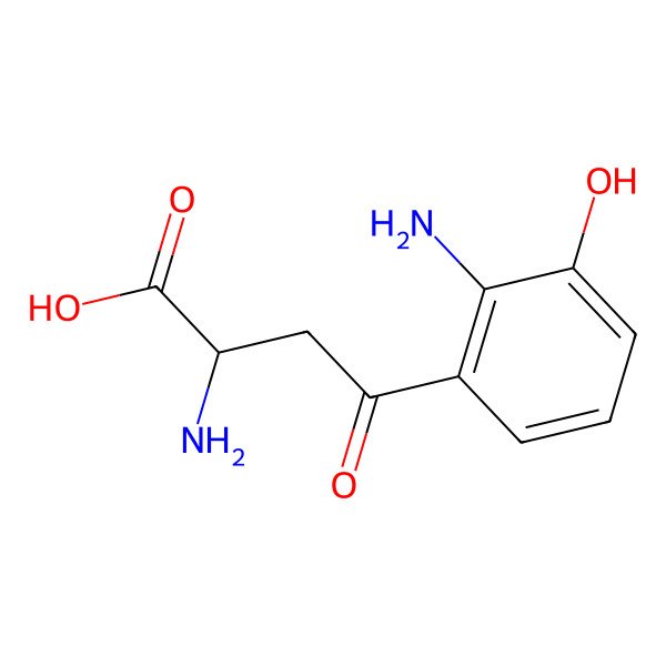 2D Structure of 3-Hydroxykynurenine