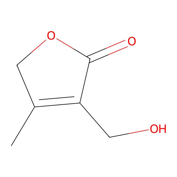 2D Structure of 3-hydroxymethyl-4-methyl-furan-2(5H)-one