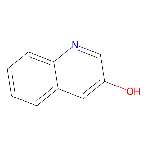 2D Structure of 3-Hydroxyquinoline