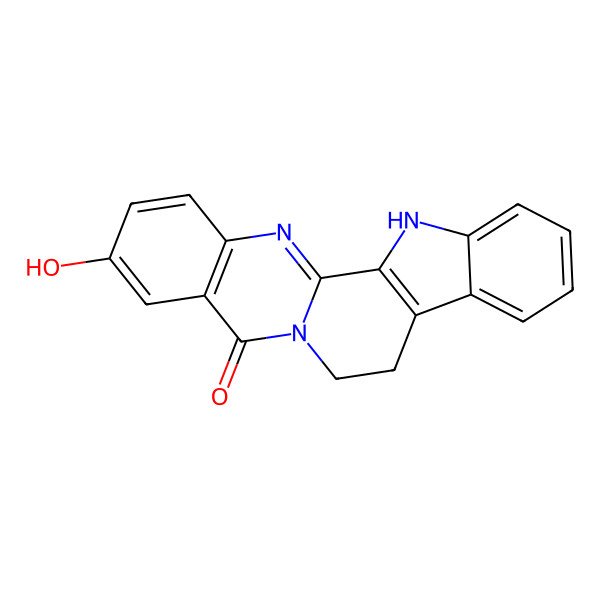 2D Structure of 3-Hydroxyrutaecarpine