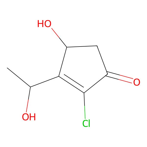 2D Structure of 3-hydroxytrichodenone C