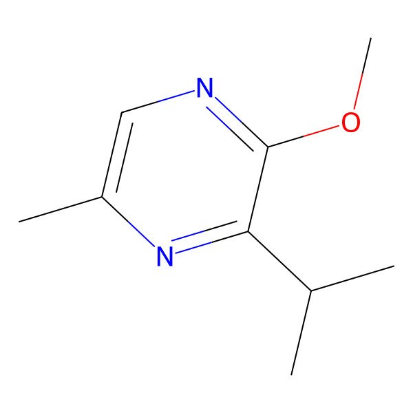 2D Structure of 3-Isopropyl-2-methoxy-5-methylpyrazine