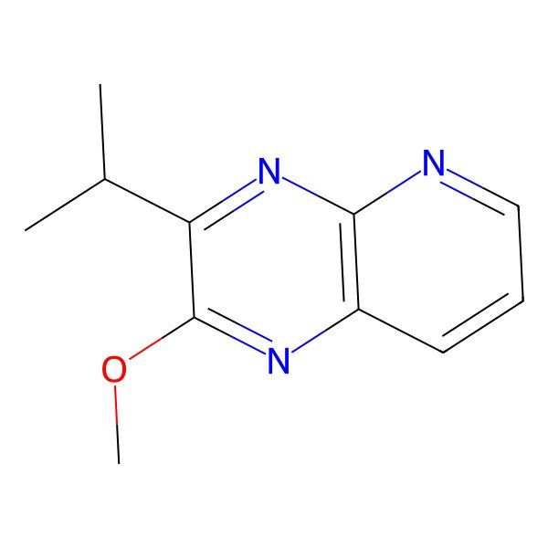 2D Structure of 3-Isopropyl-2-methoxypyrido[2,3-b]pyrazine