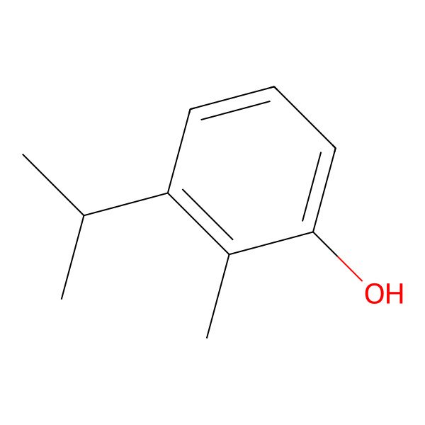 2D Structure of 3-Isopropyl-2-methylphenol