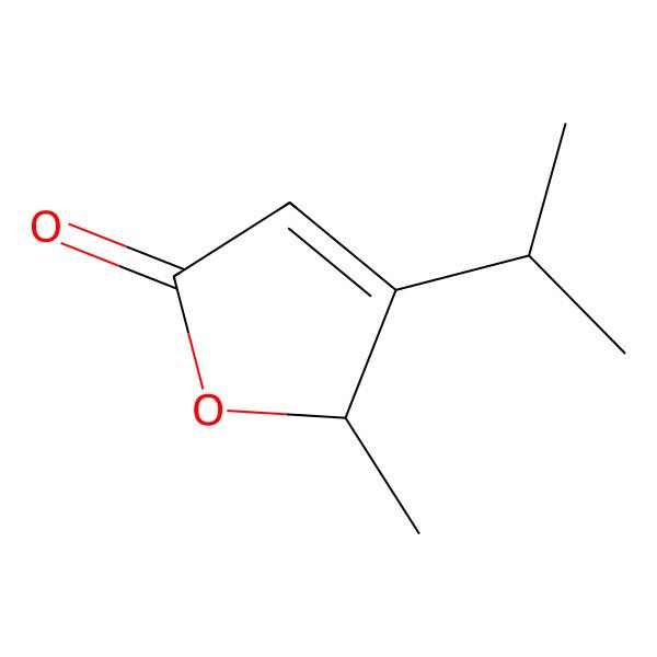 2D Structure of 3-Isopropyl-2-penten-4-olide
