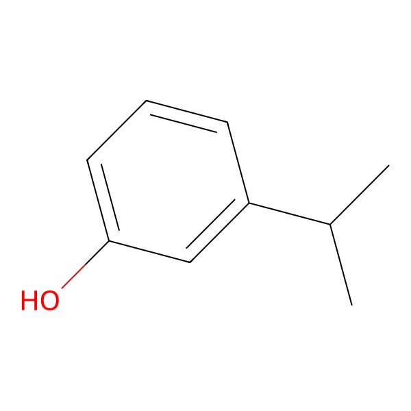 2D Structure of 3-Isopropylphenol
