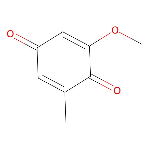 2D Structure of 3-Methoxy-2,5-toluquinone 2D Structure of 3-Methoxy-2,5-toluquinone