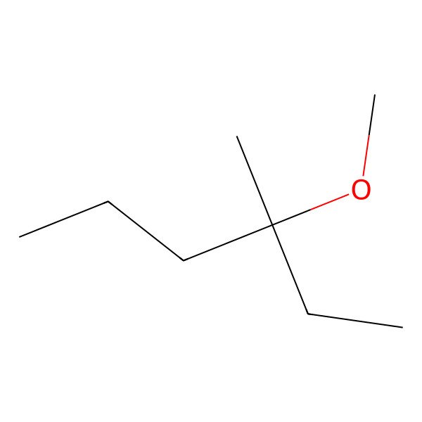 2D Structure of 3-Methoxy-3-methylhexane