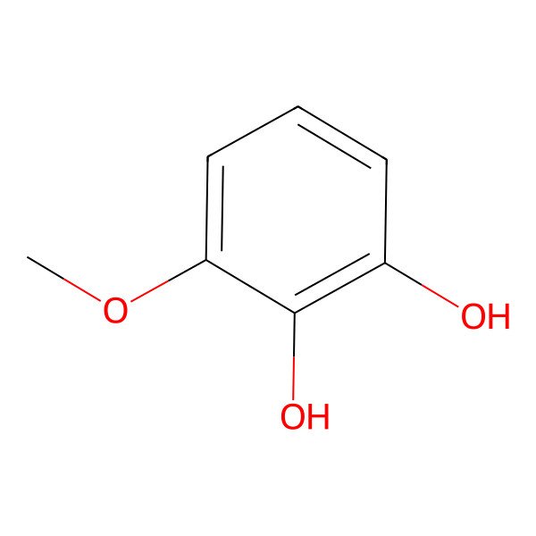 2D Structure of 3-Methoxycatechol