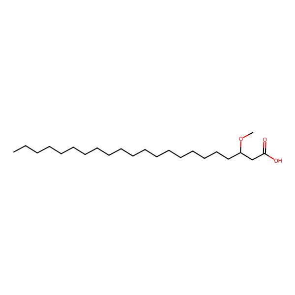 2D Structure of 3-Methoxydocosanoic acid