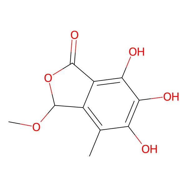 2D Structure of 3-methoxyepicoccone B