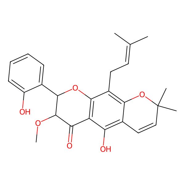 2D Structure of 3-Methoxyminimiflorin