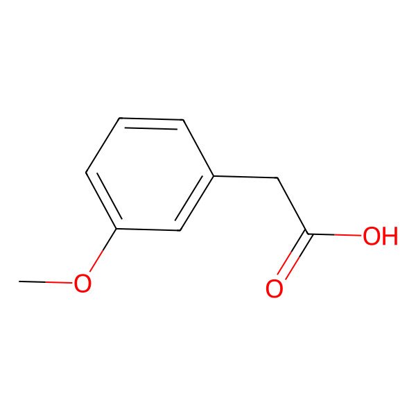 2D Structure of 3-Methoxyphenylacetic acid