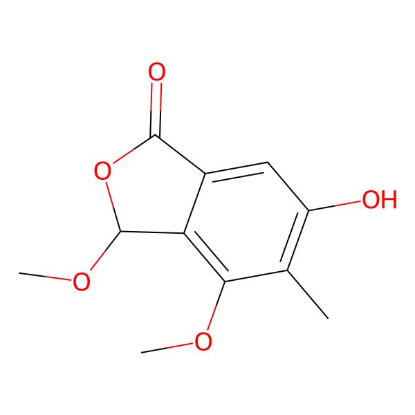 2D Structure of 3-Methoxyporriolide