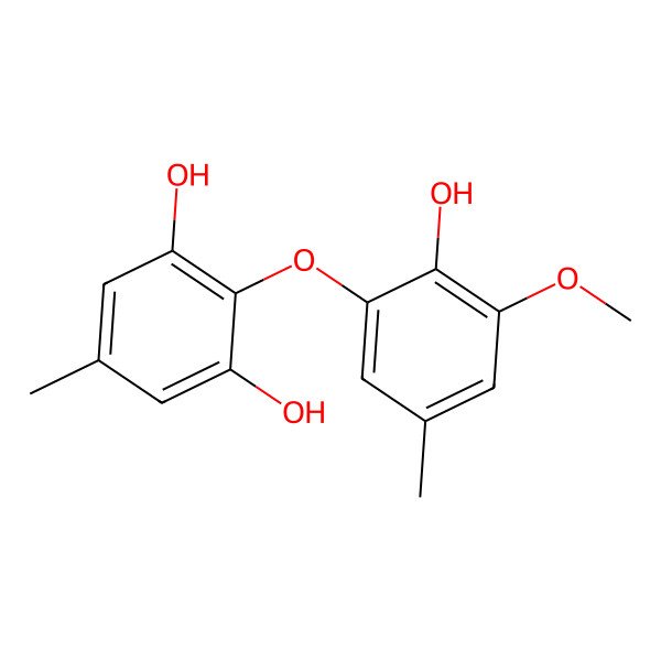 2D Structure of 3-methoxyviolaceol-II