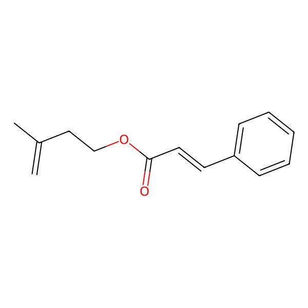 2D Structure of 3-Methyl-3-buten-1-yl cinnamate 2D Structure of 3-Methyl-3-buten-1-yl cinnamate