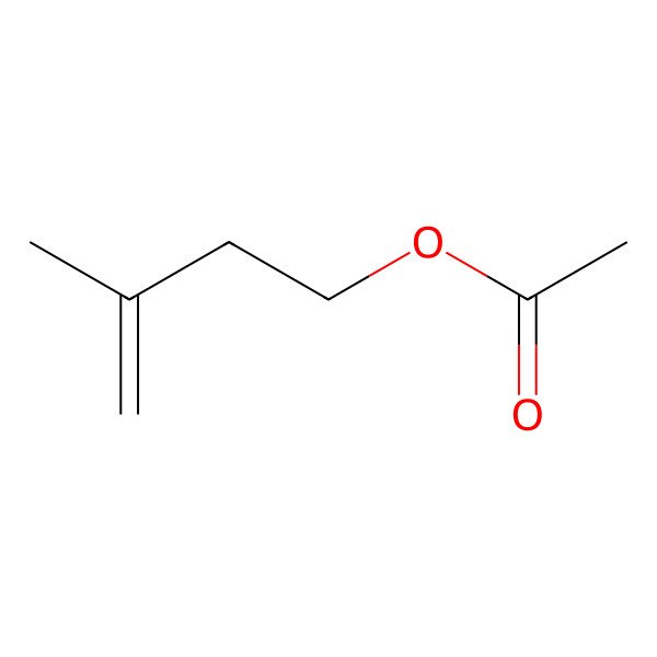 2D Structure of 3-Methyl-3-butenyl acetate 2D Structure of 3-Methyl-3-butenyl acetate