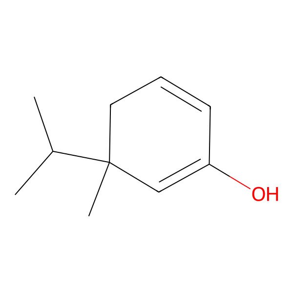 2D Structure of 3-Methyl-3-propan-2-ylcyclohexa-1,5-dien-1-ol 2D Structure of 3-Methyl-3-propan-2-ylcyclohexa-1,5-dien-1-ol