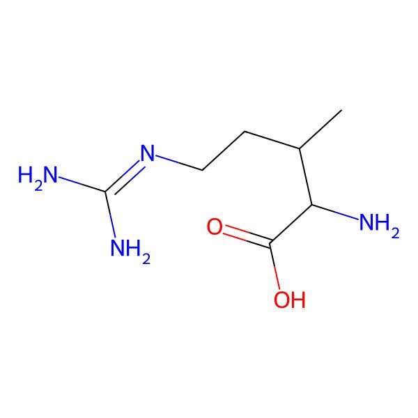 2D Structure of 3-Methyl arginine