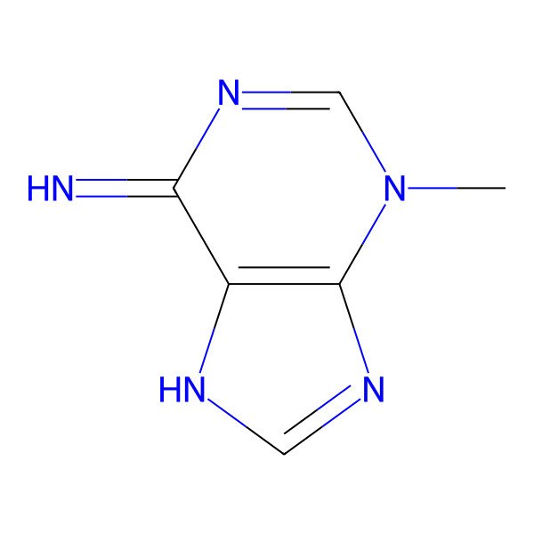 2D Structure of 3-Methyladenine