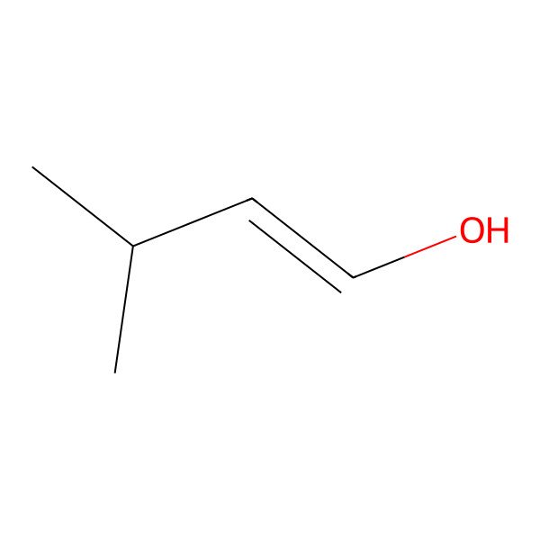 2D Structure of 3-Methylbut-1-en-1-ol 2D Structure of 3-Methylbut-1-en-1-ol