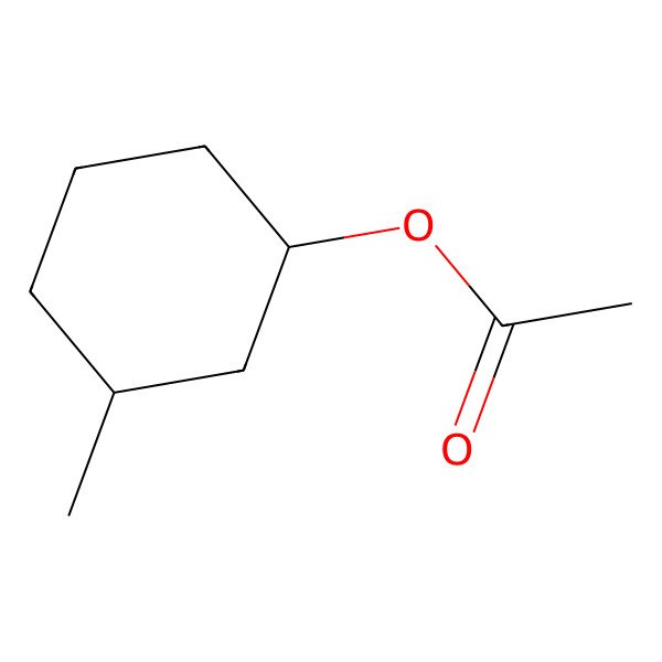 2D Structure of 3-Methylcyclohexyl acetate