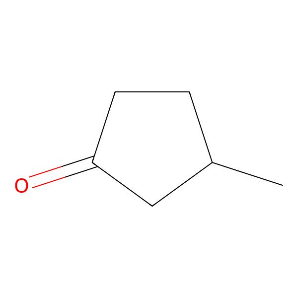 2D Structure of 3-Methylcyclopentanone