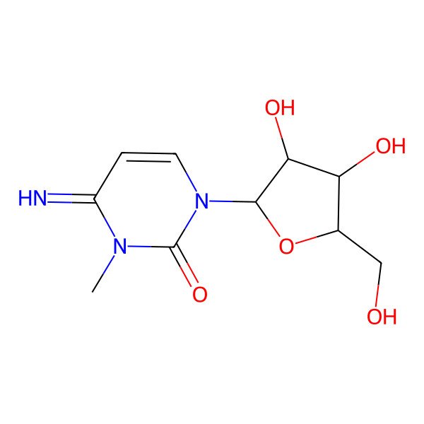 2D Structure of 3-Methylcytidine
