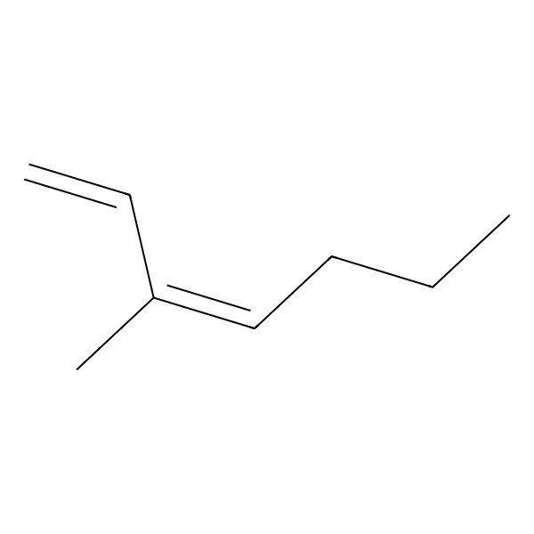 2D Structure of 3-Methylheptadiene
