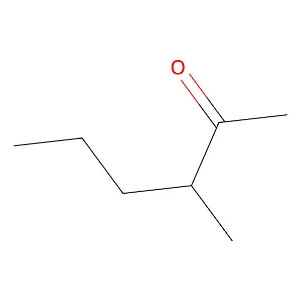 2D Structure of 3-Methylhexan-2-one