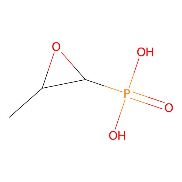 2D Structure of P-(3-Methyl-2-oxiranyl)phosphonic acid