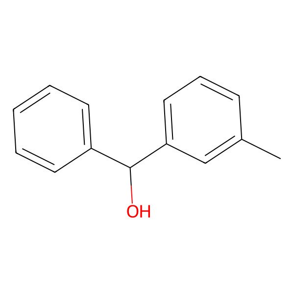 2D Structure of (3-Methylphenyl)phenylmethanol