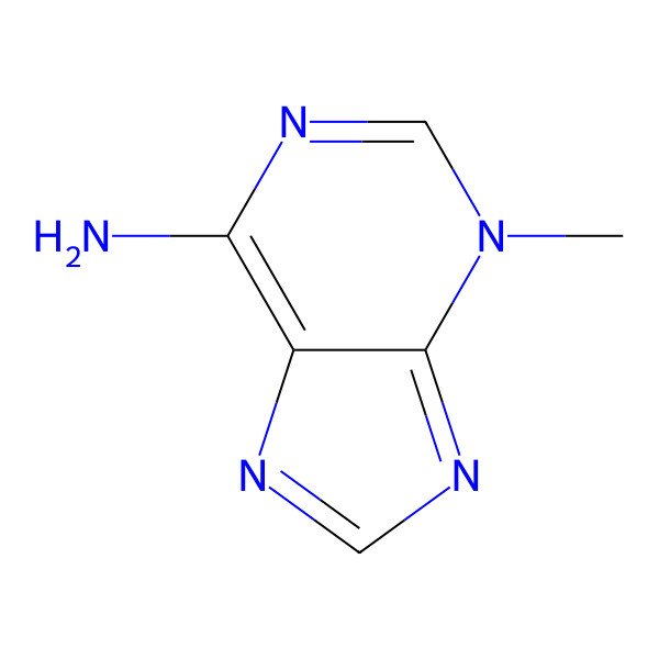 2D Structure of 3-methylpurin-6-amine