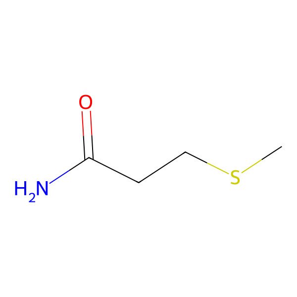 2D Structure of 3-(Methylsulfanyl)propanamide