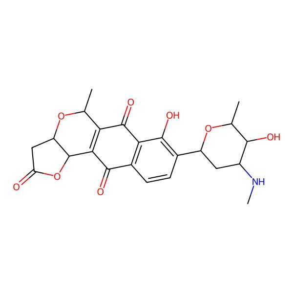 2D Structure of 3'-N-methyl-medermycin