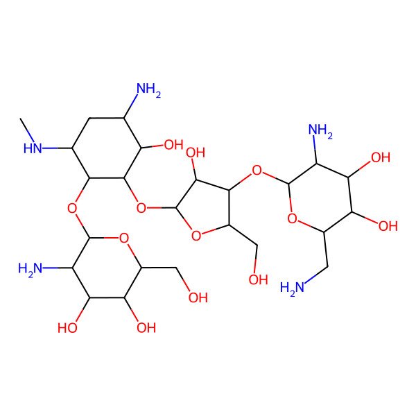 2D Structure of 3-N-Methylparomomycin I