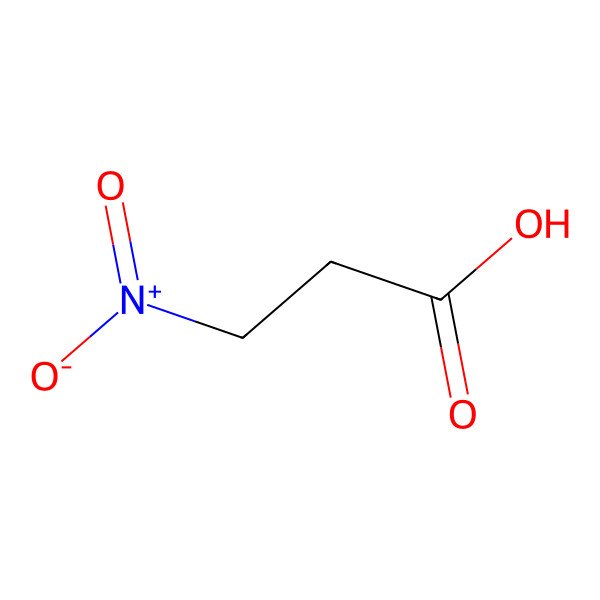 2D Structure of 3-Nitropropionic acid