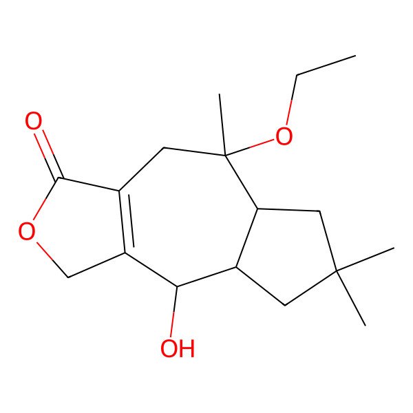 2D Structure of 3-O-ethyl-lactarorufin A